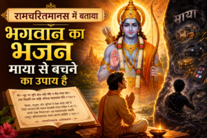 Read more about the article रामचरितमानस में बताया भगवान का भजन माया से बचने का उपाय है